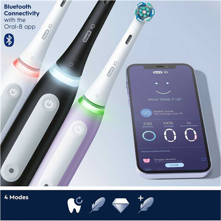 Oral-B | Electric Toothbrush | iO Series 4s | Rechargeable | For adults | Number of brush heads incl