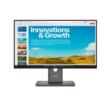 Lenovo | ThinkVision P24QD-40 | 23.8 " | IPS | 16:9 | 120 Hz | 6 ms | 2560 x 1440 pixels | 300 cd/m²