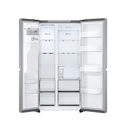 LG Refrigerator | GSLC41PYPE | Energy efficiency class E | Free standing | Side by side | Height 179