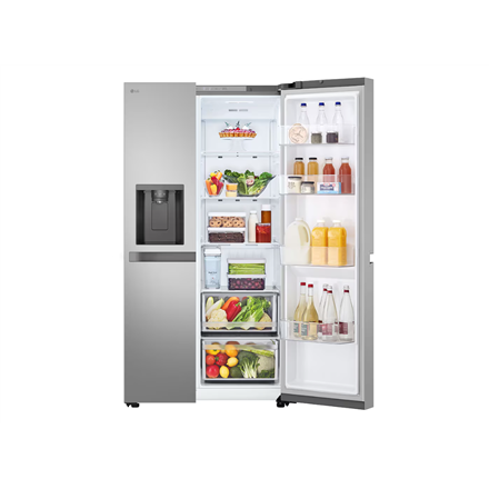 LG Refrigerator | GSLC41PYPE | Energy efficiency class E | Free standing | Side by side | Height 179