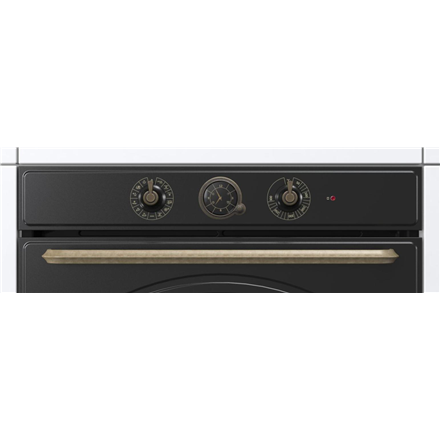 Gorenje Oven | BOS67372CLB | 77 L | Electric | AquaClean | Mechanical control | Steam function | Hei