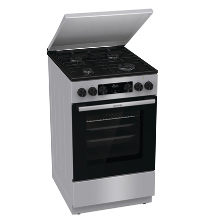 Gorenje Cooker | GK5C42SH | Hob type Gas | Oven type Electric | Grey | Width 50 cm | Depth 59.4 cm |