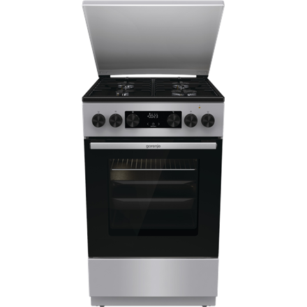 Gorenje Cooker | GK5C42SH | Hob type Gas | Oven type Electric | Grey | Width 50 cm | Depth 59.4 cm |