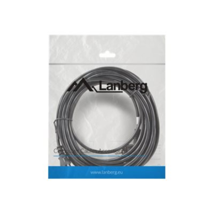 Lanberg | CEE 7/7 to IEC 320 C13 Power Cord | CA-C13C-11CC-0100-BK