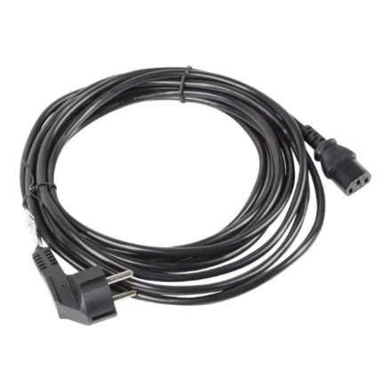 Lanberg | CEE 7/7 to IEC 320 C13 Power Cord | CA-C13C-11CC-0050-BK
