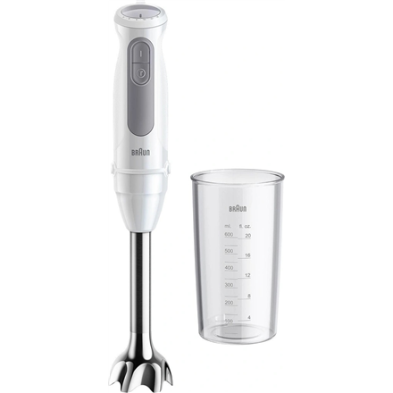 Braun | Hand Blender | MQ50001MWH | Hand Blender | 1000 W | Jar material BPA free | Jar capacity 0.6