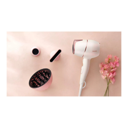 Philips Hair Dryer with SenseIQ | BHD628/00 Prestige | 1800 W | Number of temperature settings 3 | I