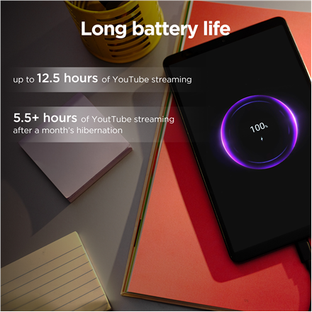 Lenovo Tab One 4G LTE (without power adapter) | ZAF10175SE | 8.7 " | Luna Grey | IPS | 1340 x 800 pi