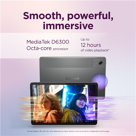 Lenovo Idea Tab (without power adapter) | TB336FU | 11 " | Luna Grey | IPS | 2560 x 1600 pixels | Me