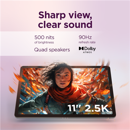 Lenovo TB336FU | Idea Tab (without power adapter) | 11 " | Luna Grey | IPS | 2560 x 1600 pixels | Me