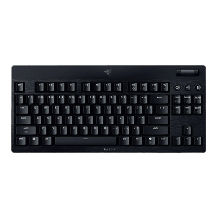 Razer | BlackWidow V4 Low-Profile Tenkeyless HyperSpeed | Keyboard | Wireless | US | Bluetooth | Bla