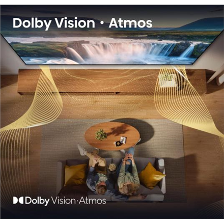 Hisense UHD QLED Smart TV | 55E7Q | 55" | Smart TV | VIDAA OS | UHD | Black