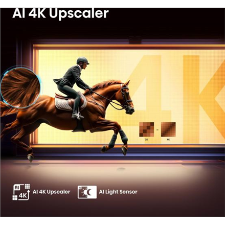 Hisense UHD Smart TV | 43A6Q | 43" | Smart TV | VIDAA OS | UHD | Black