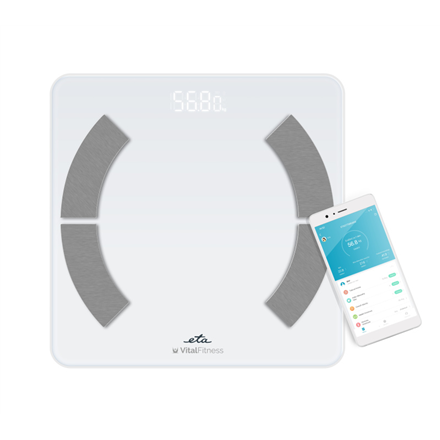 ETA Personal Scale | ETA277990000 Vital Fitness | Maximum weight (capacity) 180 kg | Accuracy 100 g 