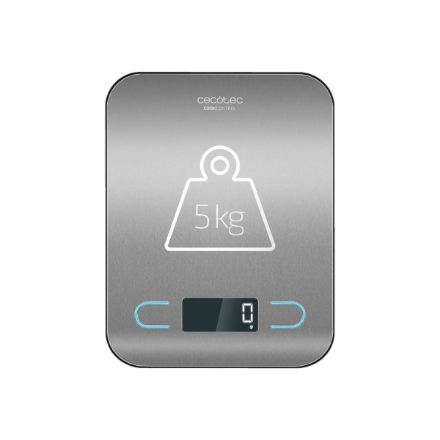Cecotec Kitchen Scale | CookControl | Maximum weight (capacity) 5 kg | Graduation 1 g | Display type