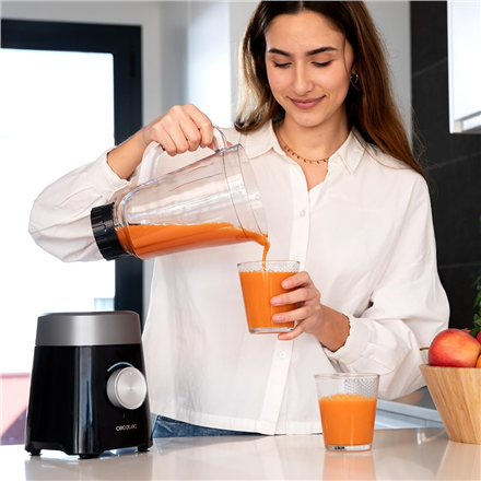Cecotec Blender | Power Black Titanium 1300MAX B | Tabletop | 1300 W | Jar material Plastic | Jar ca