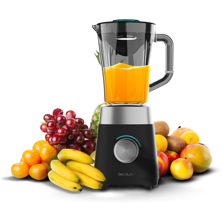 Cecotec Blender | Power Black Titanium 1300MAX B | Tabletop | 1300 W | Jar material Plastic | Jar ca