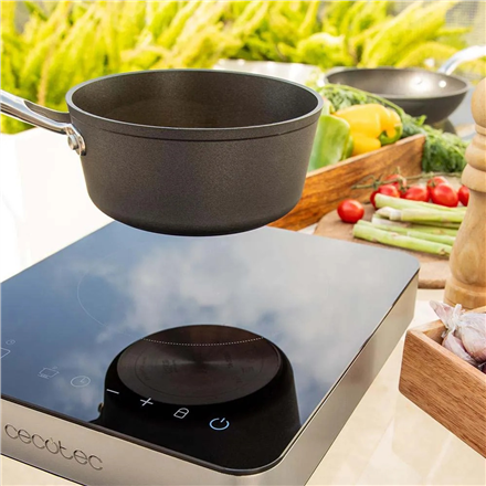 Cecotec Full Magma Single | Number of burners/cooking zones 1 | Touch | Black | Induction