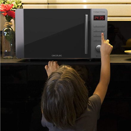 Cecotec Microwave Oven | ProClean 5110 Inox | Free standing | 20 L | 700 W | Grill | ‎Stainless Stee