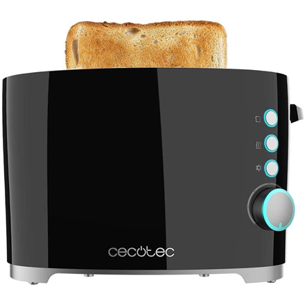 Cecotec Toaster | Toast&Taste Double B | Power 650 W | Number of slots 2 | Housing material Stainles