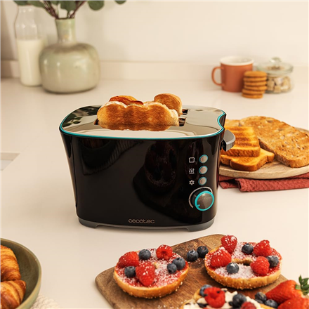 Cecotec Toaster | Toast&Taste Double B | Power 650 W | Number of slots 2 | Housing material Stainles