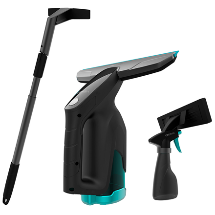 Cecotec Window Vacuum Cleaner | Conga Popstar Glass Titanium | Cordless | Black