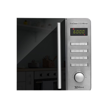 Cecotec Microwave Oven | ProClean 5120 Mirror | Free standing | 20 L | 700 W | Grill | ‎Stainless St