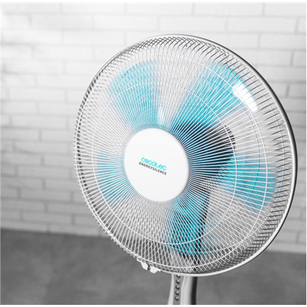 Cecotec EnergySilence 530 Power Connected | Stand Fan | White | Diameter 40 cm | Number of speeds 3 