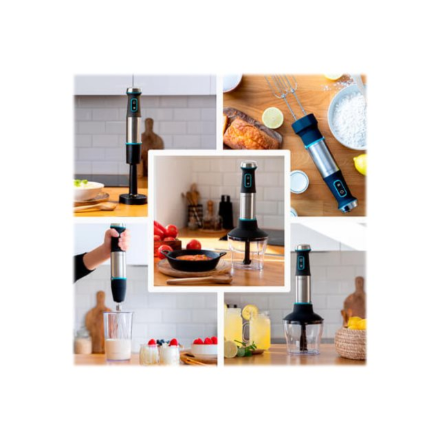 Cecotec | Hand Blender | Power TitanBlack 1200 XL PerfectCream&Crush | Hand Blender | 1200 W | Stain
