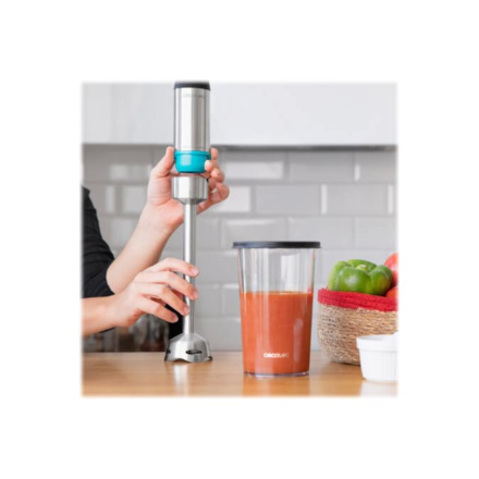 Cecotec | Hand Blender | Power TitanBlack 1200 XL PerfectCream&Crush | Hand Blender | 1200 W | Stain