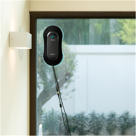 Cecotec Window Cleaning Robot | Conga Windroid 1090 Double Spray Connected | Corded | Black