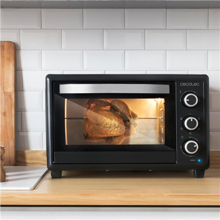 Cecotec Mini Oven | Bake&Toast 3090 Black Gyro | 30 L | 1500 W | Black