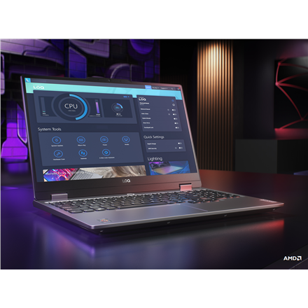 Lenovo LOQ 15ARP9 | Luna Grey | 15.6 " | IPS | FHD | 1920 x 1080 pixels | Anti-glare | AMD Ryzen 7 |
