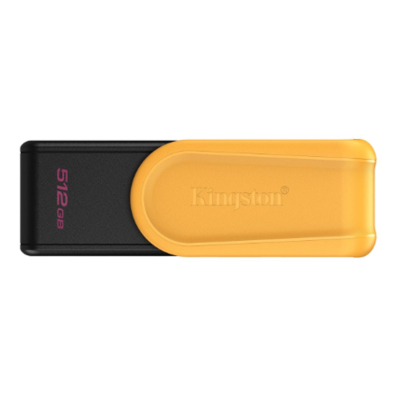 Kingston USB Flash Drive | DataTraveler Exodia S | 512 GB | USB 3.2 Gen 1 | Black/Yellow