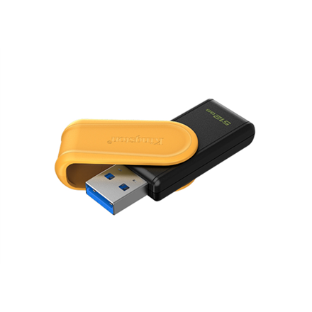 Kingston USB Flash Drive | DataTraveler Exodia S | 512 GB | USB 3.2 Gen 1 | Black/Yellow