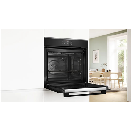 Bosch Oven | HBA272BB3 | 71 L | Electric | Pyrolysis/Hydrolytic | Touch control | Height 59.5 cm | W