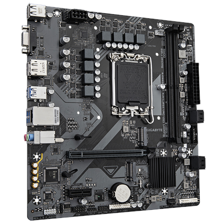 Gigabyte B760M E | Processor family Intel | Processor socket LGA1700 | DDR5 | Supported hard disk dr