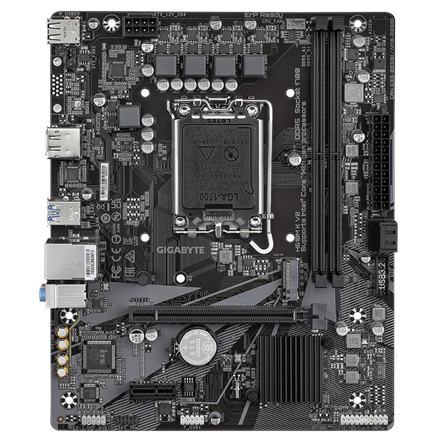 Gigabyte H610M K V2 | Processor family Intel | Processor socket LGA1700 | DDR5 | Supported hard disk