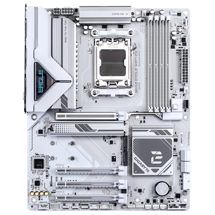 Gigabyte B850 EAGLE WF7 ICE | Processor family AMD | Processor socket AM5 | DDR5 | Supported hard di
