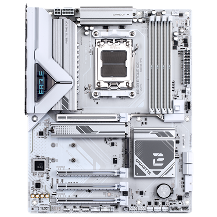 Gigabyte B850 EAGLE ICE | Processor family AMD | Processor socket AM5 | DDR5 | Supported hard disk d