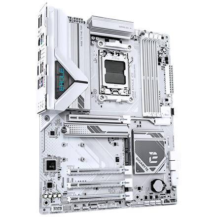 Gigabyte B850 EAGLE ICE | Processor family AMD | Processor socket AM5 | DDR5 | Supported hard disk d