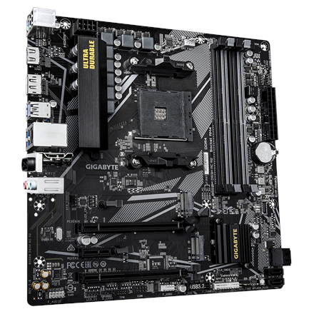 Gigabyte B550M DS3H AC R2 | Processor family AMD | Processor socket AM4 | DDR4 DIMM | Supported hard