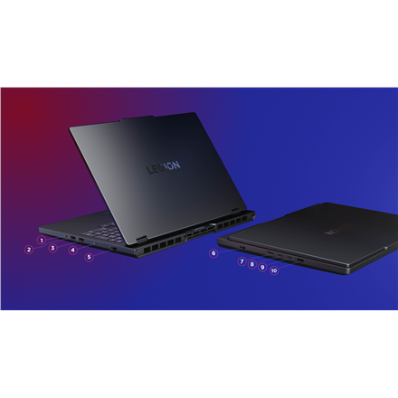 Lenovo Legion Pro 5 16IAX10 | Eclipse Black | 16 " | OLED | WQXGA | 2560 x 1600 pixels | Glossy | In