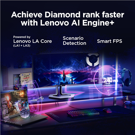 Lenovo Legion Pro 5 16IAX10 | Eclipse Black | 16 " | OLED | WQXGA | 2560 x 1600 pixels | Glossy | In