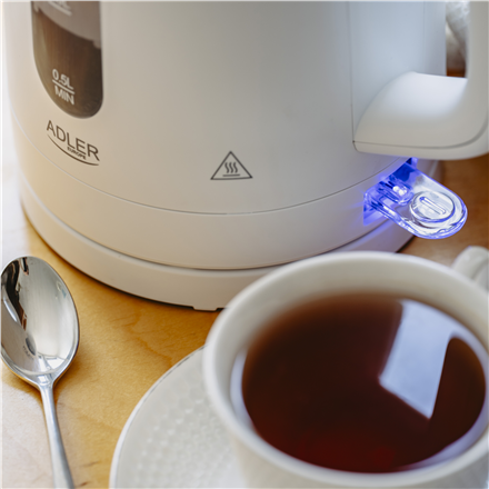 Adler Kettle | AD 1379w | Electric | 2200 W | 1.7 L | Polypropylene | 360° rotational base | White