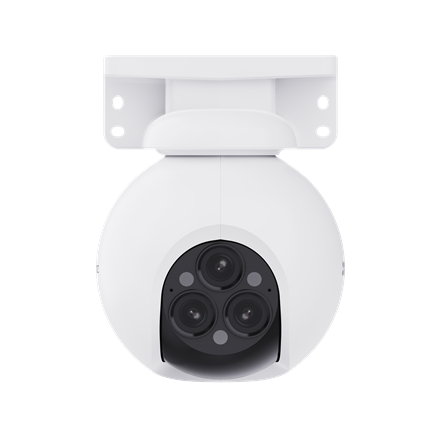 EZVIZ | Smart Home Wi-Fi Camera | CS-H80f | 4 MP+4 MP+4 MP | 2.8-12mm/F1.6 | IP67 | H.265/H.264 | Mi