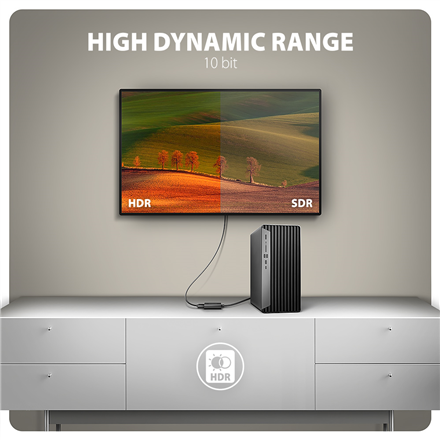 AXAGON Active adapter RVD-HI20N | DisplayPort to HDMI | 0.15 m