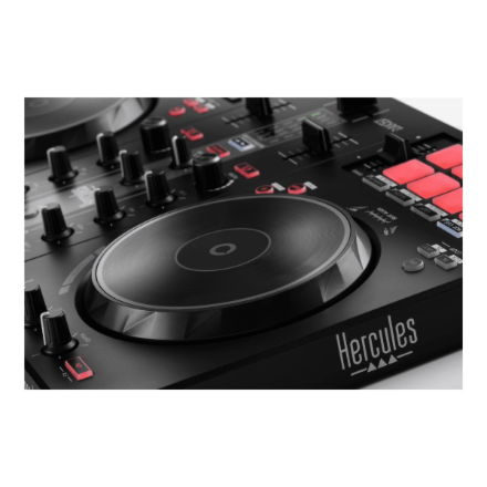 Hercules | DJ controller | DJ Essentials Kit | Speakers | USB connectivity