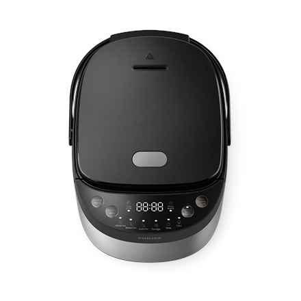 Philips Mini rice cooker | HD3093/80 3000 series | 600 W | 0.85 L | Number of programs 8 | Black/Sta