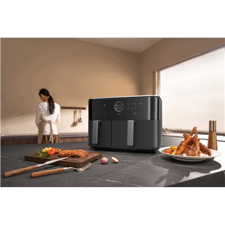 Xiaomi Dual Zone Air Fryer EU | Power 2700 W | Capacity 10 L | Black